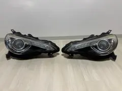 86 zn6 純正 ヘッドライト右左 黒塗装加工 - メルカリ