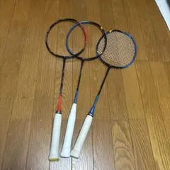 Astrox77, pro 3本ジャンク Astrox77, pro 3本ジャンク ジャンク品】バドミントンラケット3