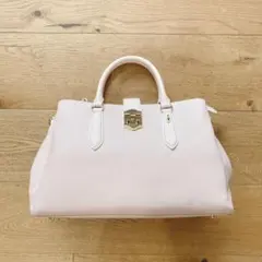 新品　サマンサベガ　ハンドバッグ ショルダーバッグ　大容量　通勤　通学　ピンク