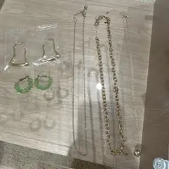 アクセサリーセット ブレスレット ネックレス ピアス