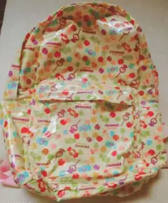 SWIMMER Candy柄エナメルリュック イエロー