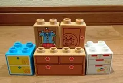 アンパンマン 積み木セット カラフル