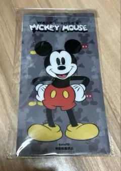 ミッキーマウス 迷彩柄クリアファイル マルチケース