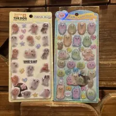 うるちゅるPOP SEAL んぽちゃむ&おぱんちゅうさぎ　THE DOG