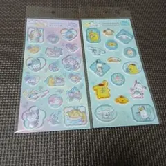 サンリオ シール すりガラス