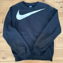 Nike ブラック スウェットトレーナー