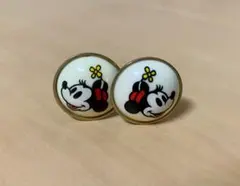ディズニー ミニー イヤリング 公式 東京ディズニーランド 当時物 レトロ