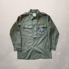 80s ベルギー軍 実物 SEYNTEXミリタリーシャツ L ユーティリティ
