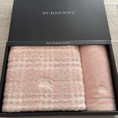 BURBERRYバーバリー フェイスタオル・ハンドタオルセット