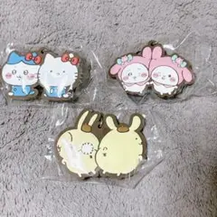 ちぃかわ×サンリオキャラクターズ なかよしラバーマスコット 3種