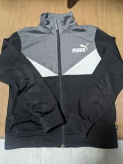 PUMA ジャージ 黒 グレー