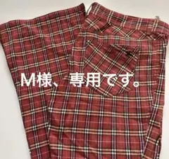 Ｍ様、専用。BURBERRY BLUE LABEL チェック柄フレアパンツ 38