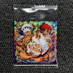 ワンピース 大海賊シールウエハースLOG.13 SGR ルフィ ロー キッド ②