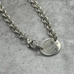 ティファニー TIFFANY&CO リターントゥ オーバルタグ ネックレス SVのサムネイル