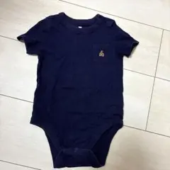 GAP ネイビー ポケット付きロンパース 6-12ヶ月