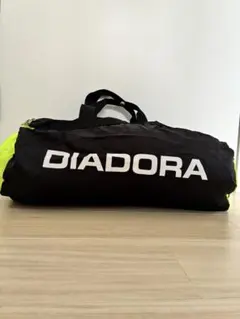DIADORA ディアドラ ボストンバッグ スポーツバッグ 黒×蛍光イエロー