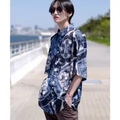 G.O.C柄シャツ   韓国系 柄シャツのサムネイル