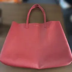 GLOBAL WORK トートバッグ レッドのサムネイル