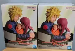 NARUTO 72 series-53 フィギュア ミナト クシナ ナルト 2個 - メルカリ