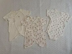 プティマイン他　ベビー肌着　サイズ50〜70 ３枚セット