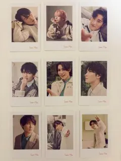 SnowMan オレンジkiss 特典 チェキ風カード 全種