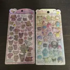Sanrio Characters 2枚セット プチプチシール ステッカー