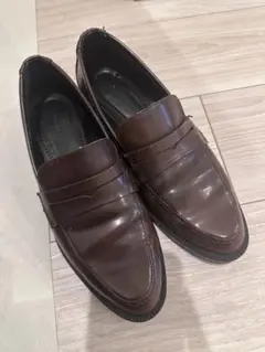 Zara/ スタッズローファー