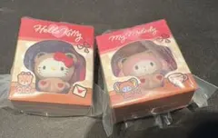 サンリオキャラクターズミニチュアパッケージコレクショ マイメロ、キティ2種セット