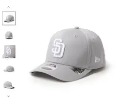 New Era 9FIFTY グレー/ホワイト S/M