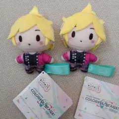 プロセカ ふわぷち マスコット　鏡音レン　2点セット