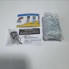 【新品未使用】本当に録音再生！なつかしのガラケーマスコット ライトブルー ガチャ