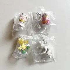 カップヌードル マリオ 鳥獣戯画 めじるしアクセサリー まとめ売り ガチャ