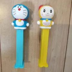 ドラえもん・ドラミちゃん PEZ　2個セット