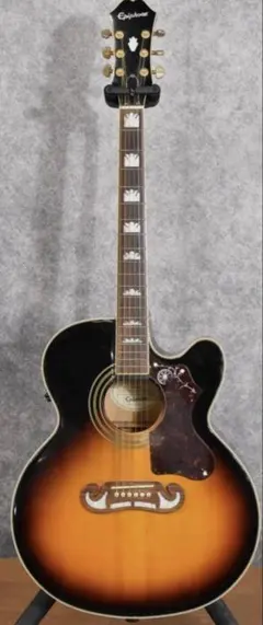상태좋음 Epiphone 엘레아코 점보 햇살 케이스 포함