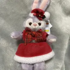 ダッフィー &フレンズのダンシングスノーフレークスステラルー ぬいぐるみバッジ