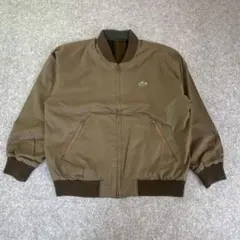 LACOSTE ラコステ リバーシブル ブルゾンジャケット L ワンポイントロゴ