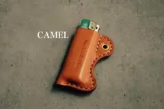 レザー製ライターケース（CAMEL）