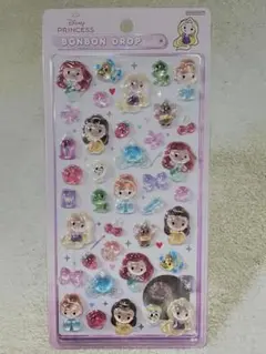 【正規品】ディズニープリンセス ボンボンドロップシール