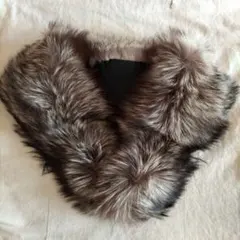 SAGA FOX　リアルファー　襟巻き　ショール