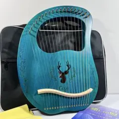 ライアーハープ 19弦 木製竪琴 cega 竪琴 ハープ 備品 テキスト 付属のサムネイル