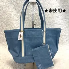新品　PORTER GIRL ポーターガール デニム トートバッグ 吉田カバン