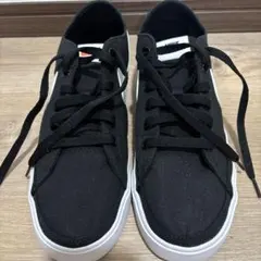 美品！Nike コートレガシーキャンバススニーカー ブラック27 cm