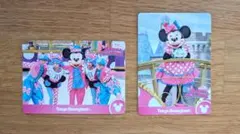 東京ディズニーランド ミッキー・ミニー カードセット