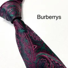 美品　Burberrys バーバリーズ　ネクタイ　ペイズリー　ヴィンテージ