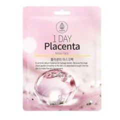❣️10枚セットでお得❣️1DAY Placenta プラセンタ マスクパック