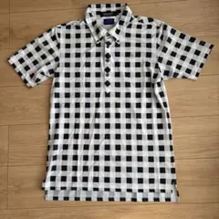 le coq sportif ゴルフシャツ M チェック柄