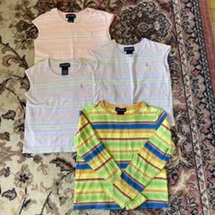 古着　ポロ・ラルフ・ローレン シャツ 4枚セット