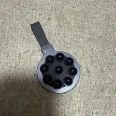スマホスタンド ブラック 円形デザイン