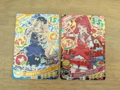 ひみつのアイプリ　ミラクルカード　カワイイあめちゃん　カワイイくまさんブルー