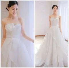 【即納・新品】上品ウエディングドレス｜即日発送可｜Aライン・マーメイドなど多数